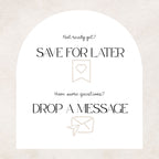 Burgundy and Dusty Blue Save the Date Wedding Website Template with Built-in RSVP
