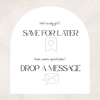 Purple and Olive Green Wedding Save the Date Canva Template with Built-in RSVP Form