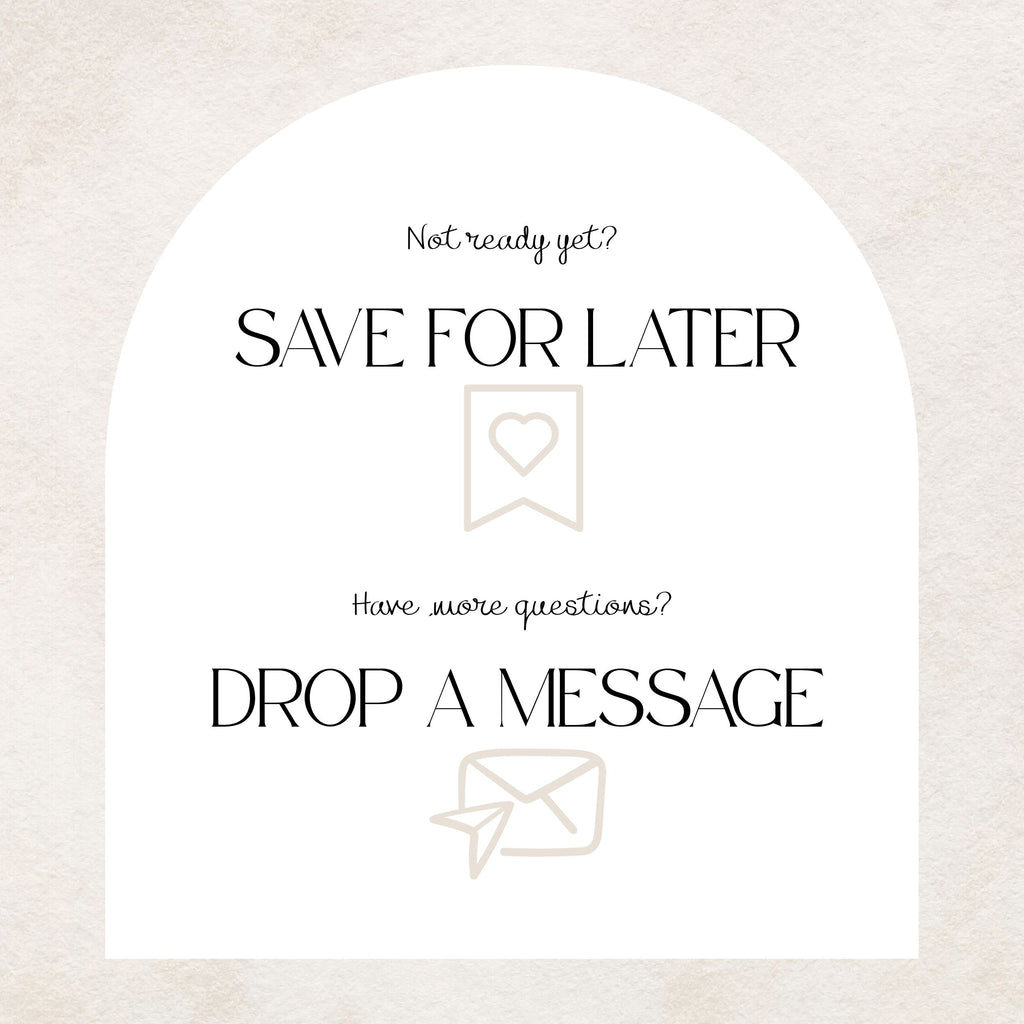 Soft Taupe and Ivory Wedding Save the Date Website Template with Built-in RSVP