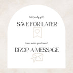Mauve and Olive Save the Date Wedding Website Template with Built-in Form | Editable Canva Template
