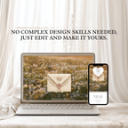 Neutral Save the Date Template with Built in RSVP Form