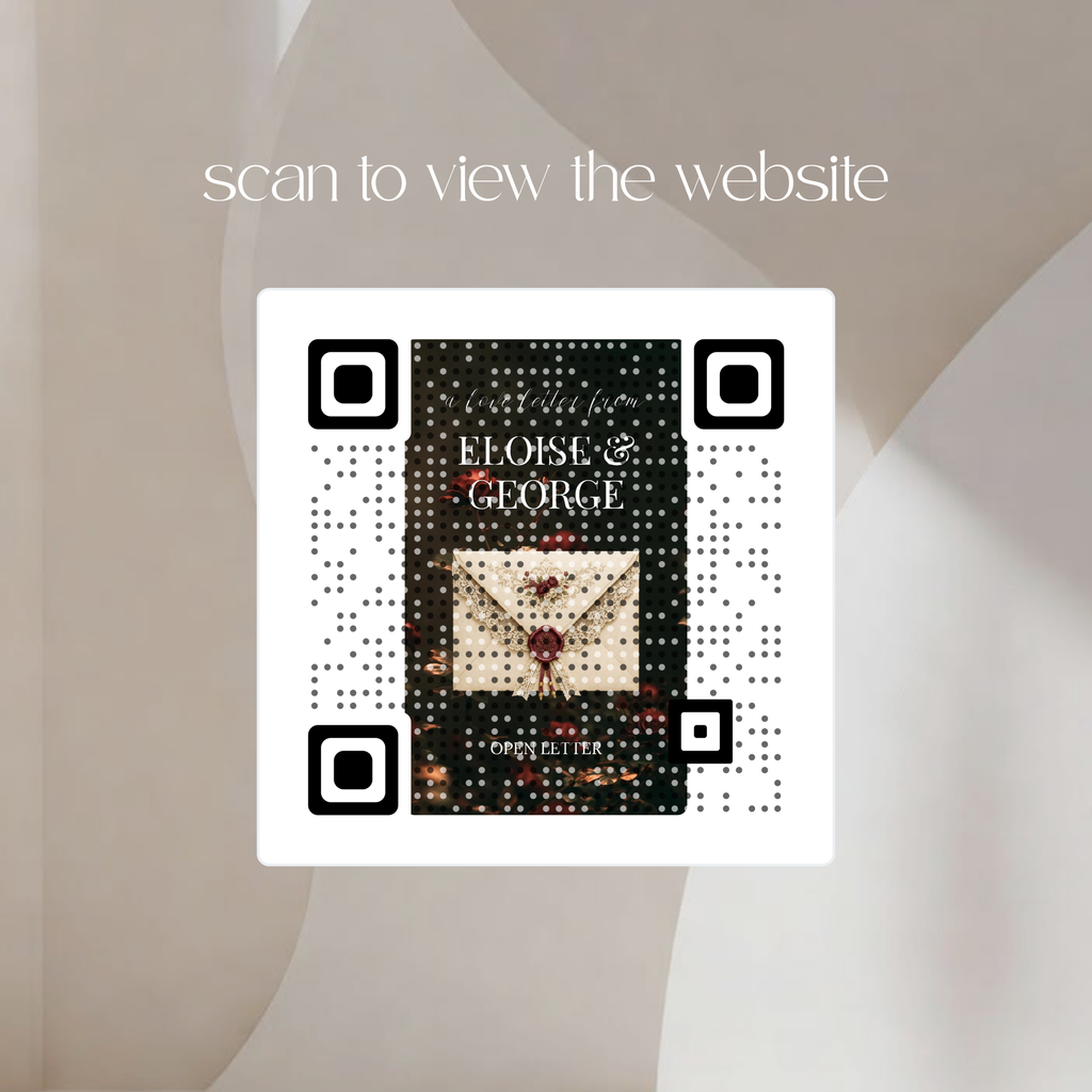 Burgundy Save the Date Wedding Website with Built-in RSVP Form