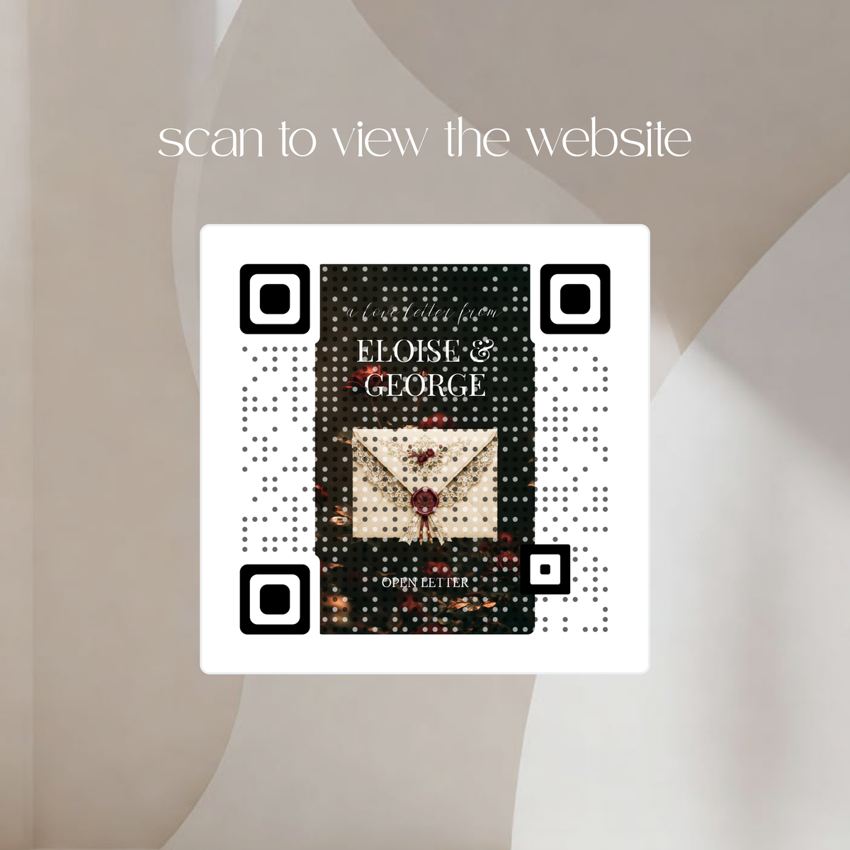 Burgundy Save the Date Wedding Website with Built-in RSVP Form